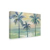 Trademark Fine Art Silvia Vassileva 'Marine Layer Palms' Canvas Art, 30x47 WAP03466-C3047GG